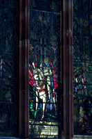 backlit stained glass
